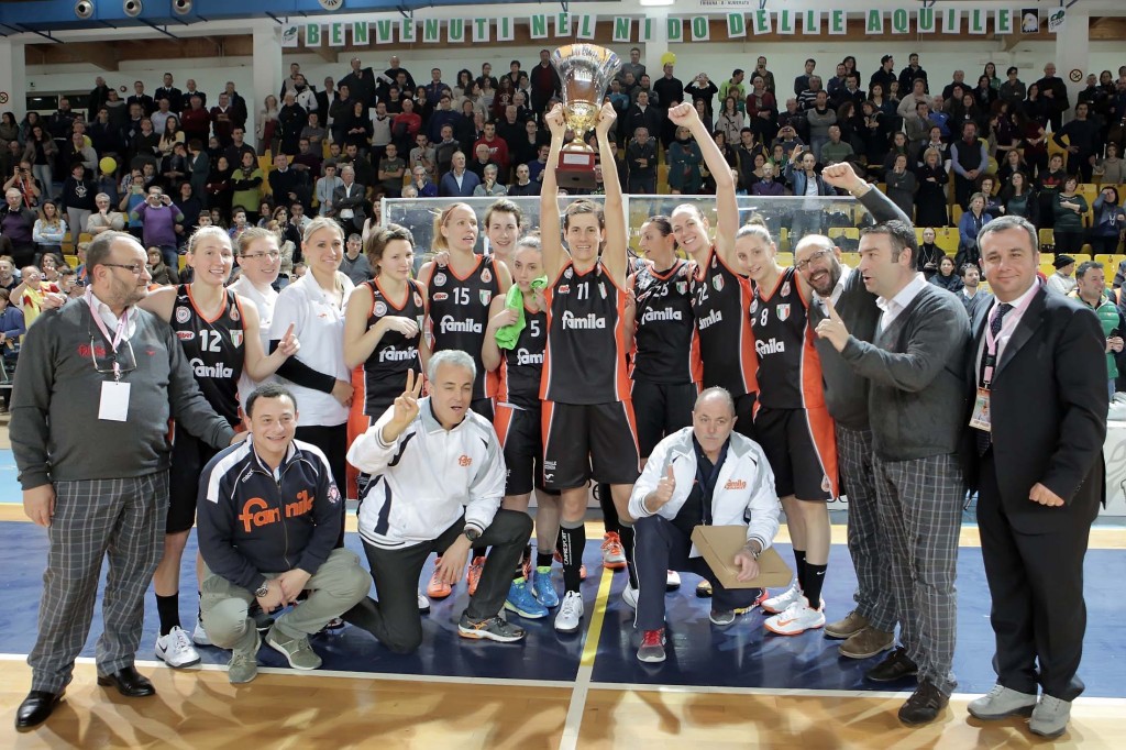 I familía Wuber Schio vince la Coppa Italia 2014