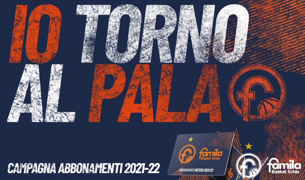 campagna abbonamenti 2021 Famila Basket Schio