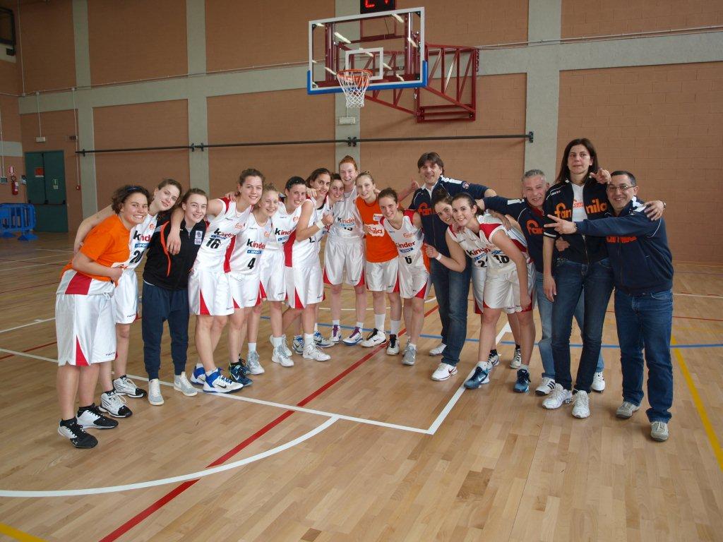 Kinder+Sport Schio under 19 tra le top 8 d’Italia