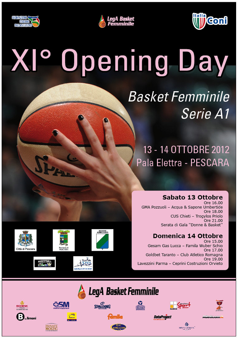 Opening Day a Pescara il 13-14 Ottobre