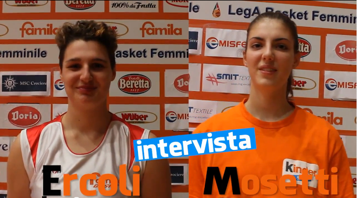 Kinder+Sport Schio, Ercoli e Mosetti: intervista e intervistatrici