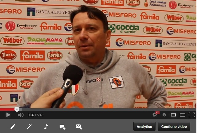 Coach Lasi: “In questa Final Eight grazie al lavoro di tutto il team”
