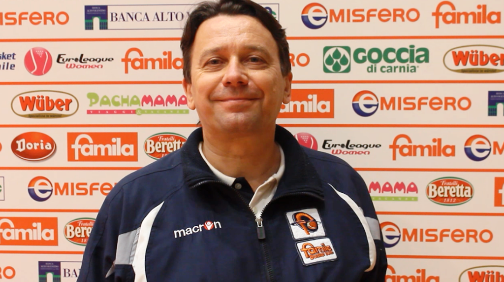 Gara 1 Finale Scudetto, pre gara con coach Lasi