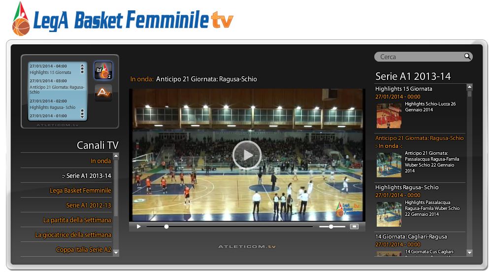 Ragusa – Schio, il video integrale della partita
