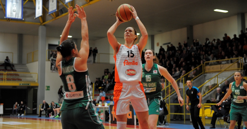 Il Beretta Famila Schio vince sul’Uni Gyor