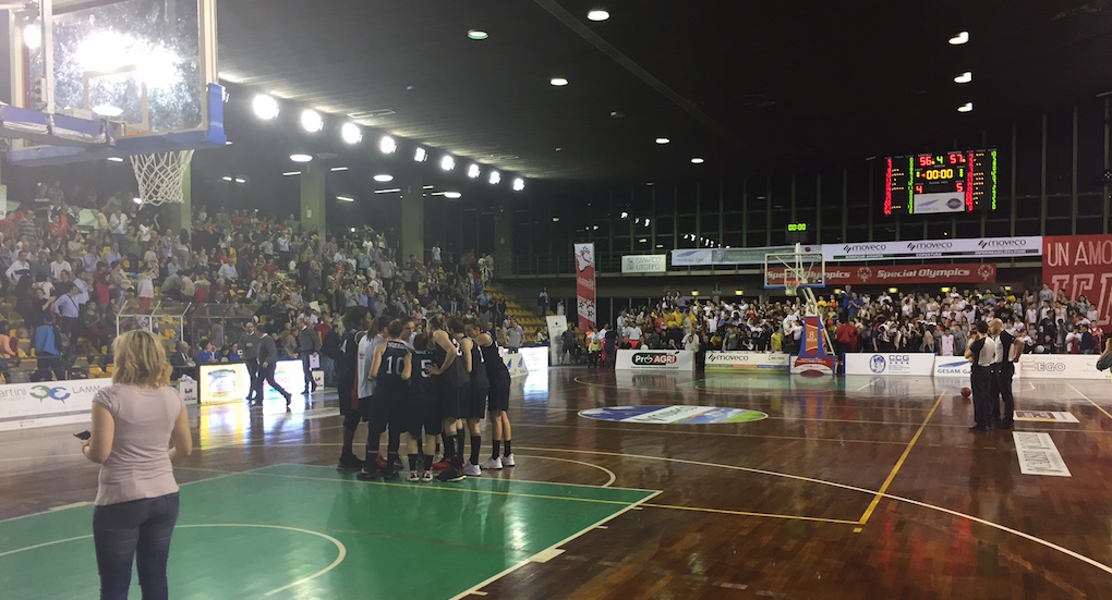 Il Famila Wuber Schio supera in gara 1 finale scudetto Lucca 56-57