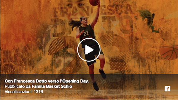 Famila Schio vs Battipaglia: preview con Francesca Dotto