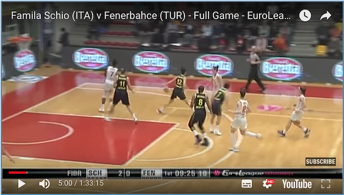 Beretta Famila Schio vs Fenerbahce full match