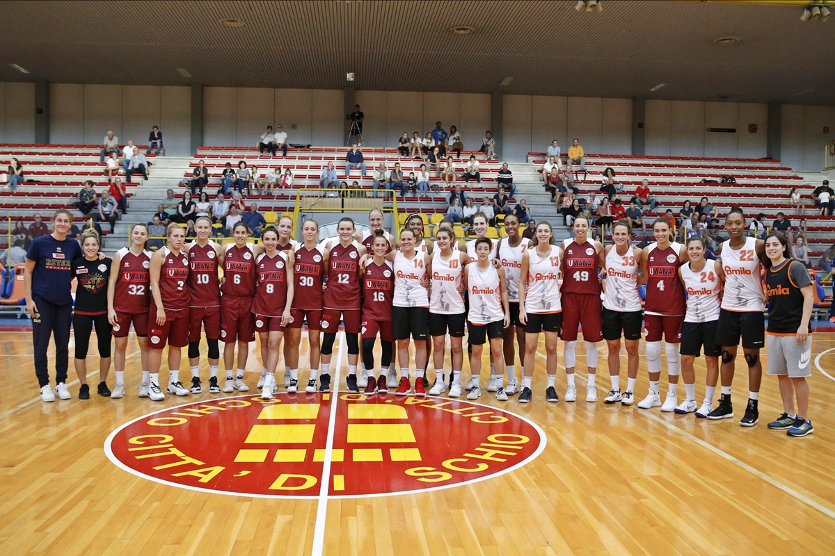 Coach Vincent commenta il match: “loro più avanti nella preparazione, male all’inizio poi ottima reazione.”