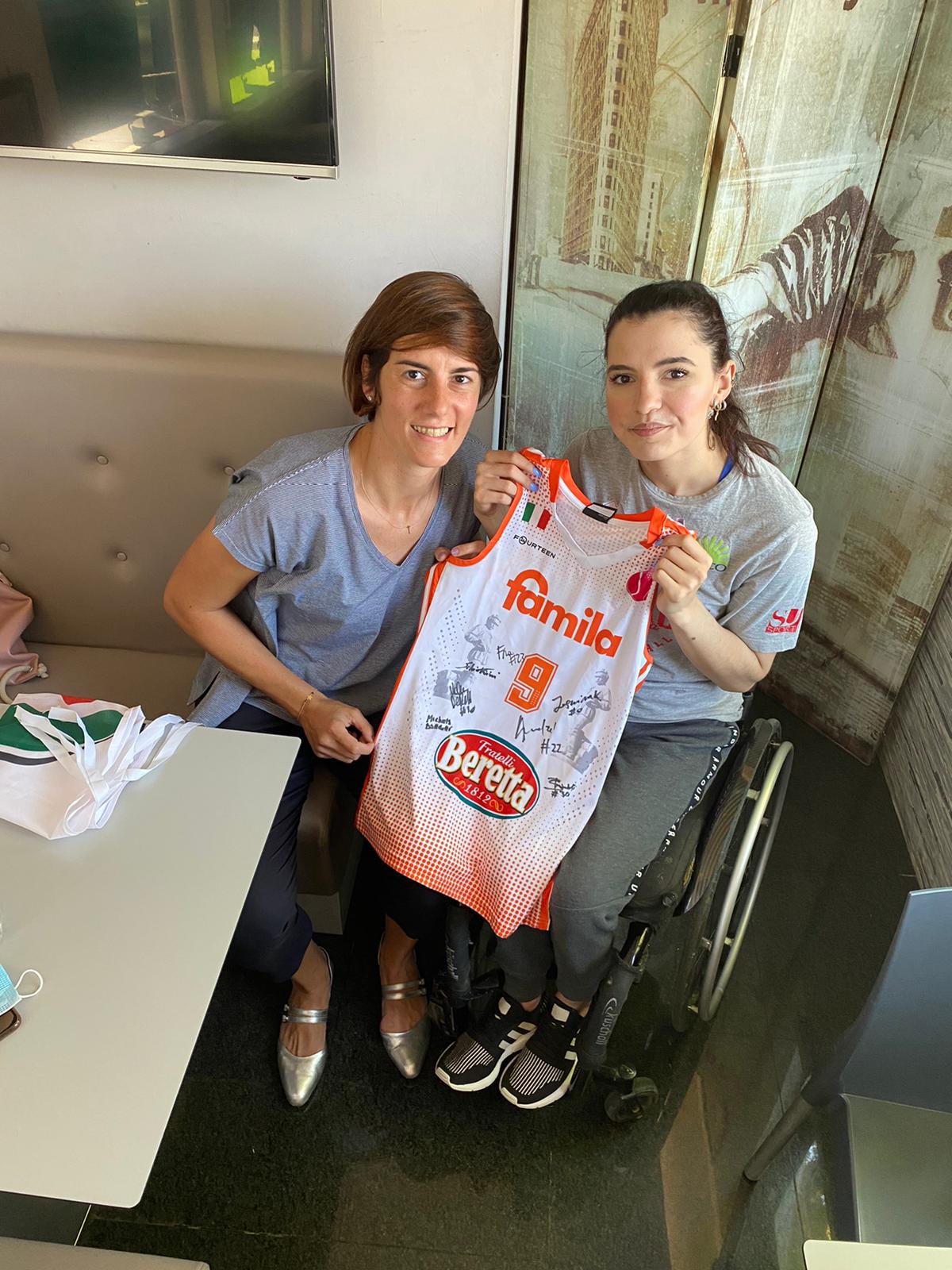 Masciadri fa visita a Beatrice Ion