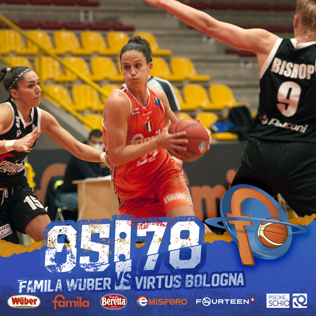 Famila batte Virtus 85-78, partita pazzesca al PalaRomare