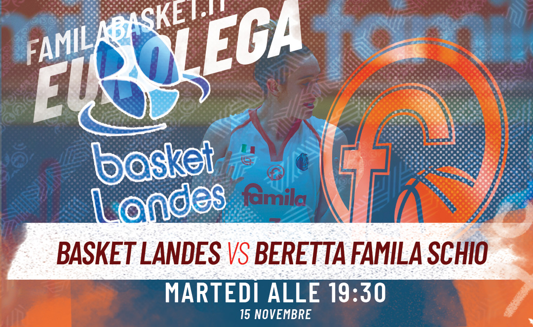 Domani Beretta ospite di Basket Landes