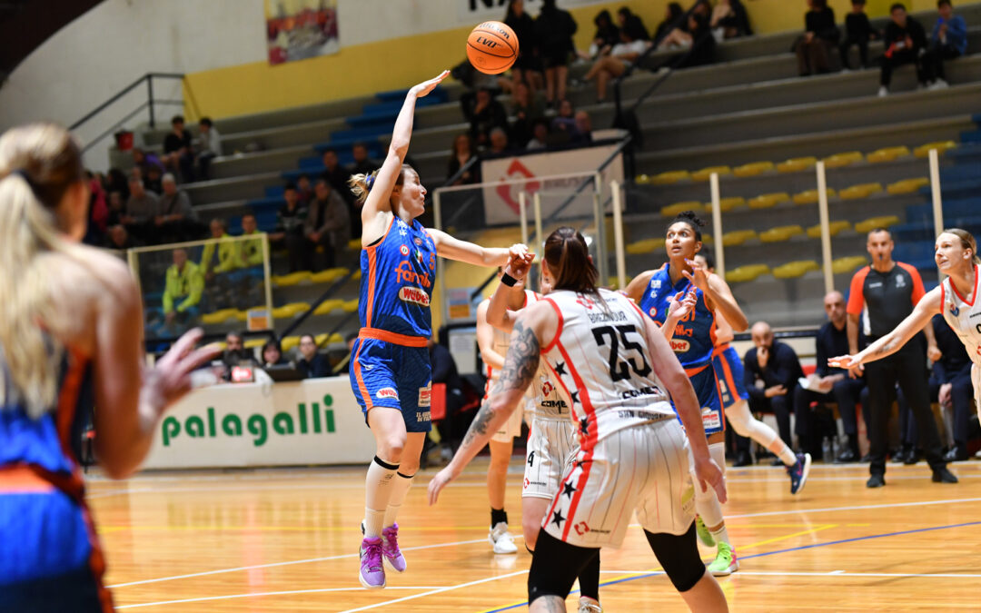 Famila sul velluto a San Giovanni Valdarno, vittoria per 48-82