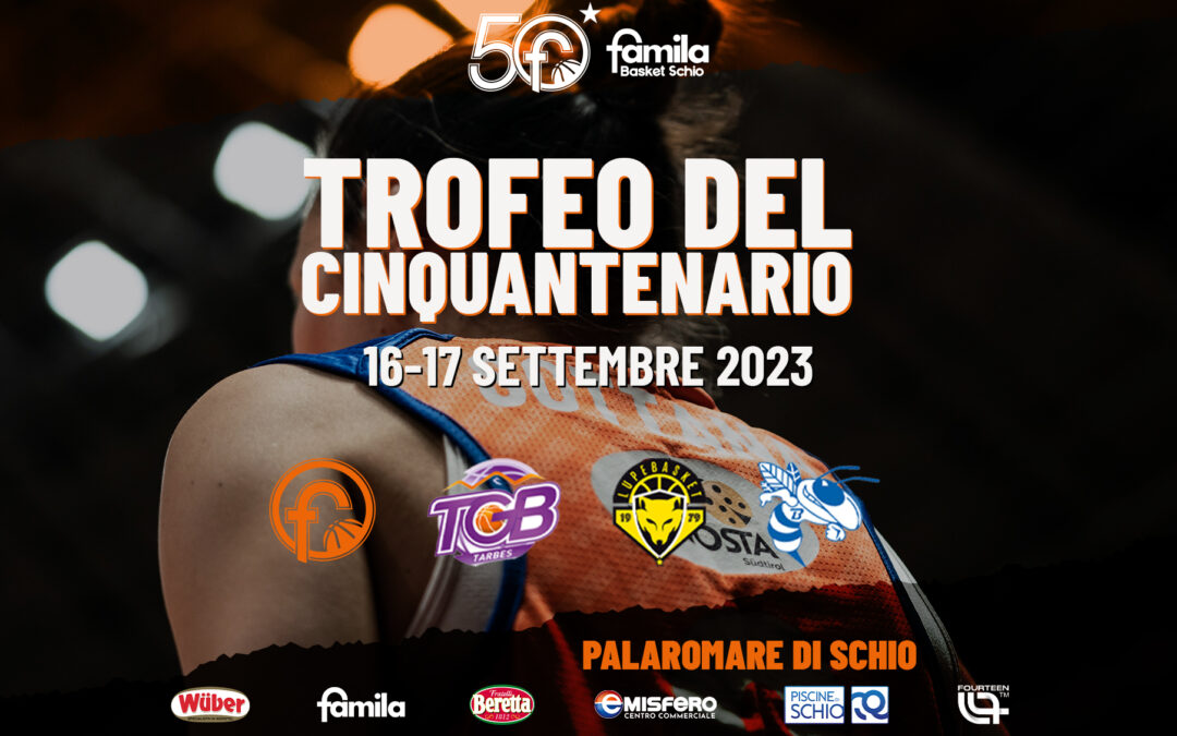 Sabato e domenica il Trofeo del Cinquantenario al PalaRomare