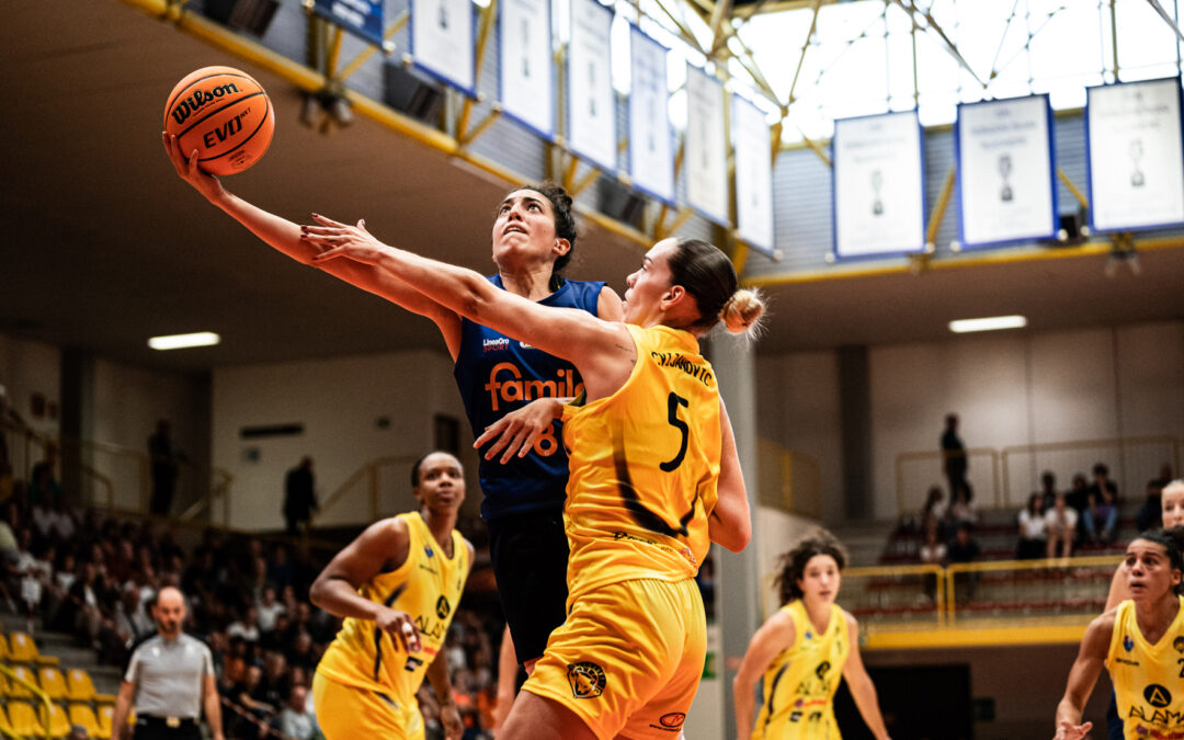 Il Famila supera largamente le lupe 95-38 nel Green Basketball Day