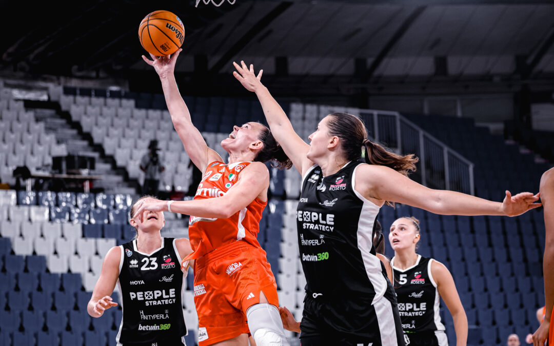 Opening Day, il Famila regola una tosta Roseto 76-52