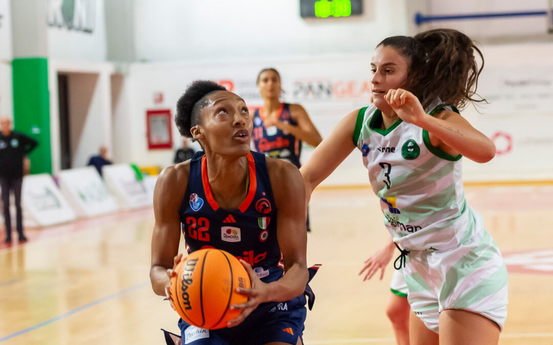 Famila senza problemi a Broni, vittoria per 44-87