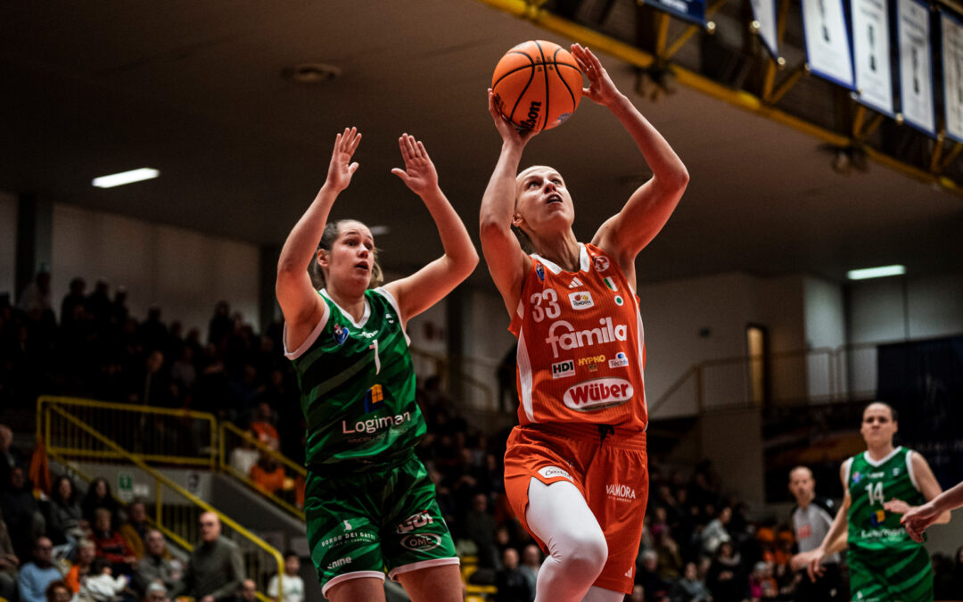 Il Famila Wuber supera in campionato Broni 81-40