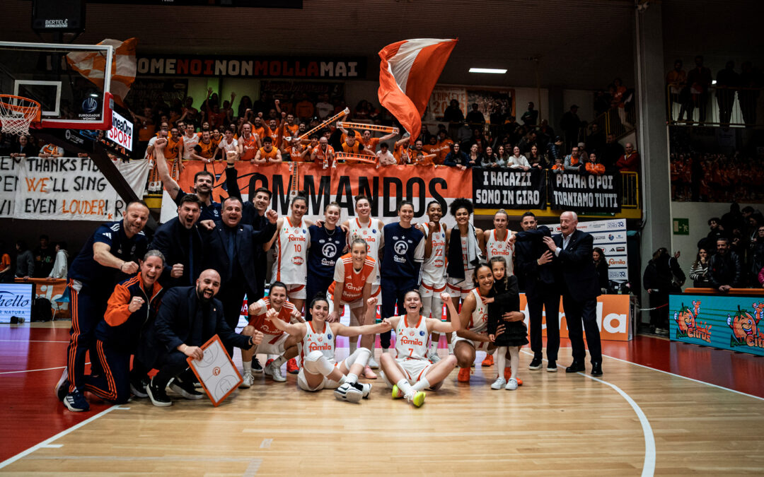 Beretta STRATOSFERICO! Vince contro Bourges e va ai play-in