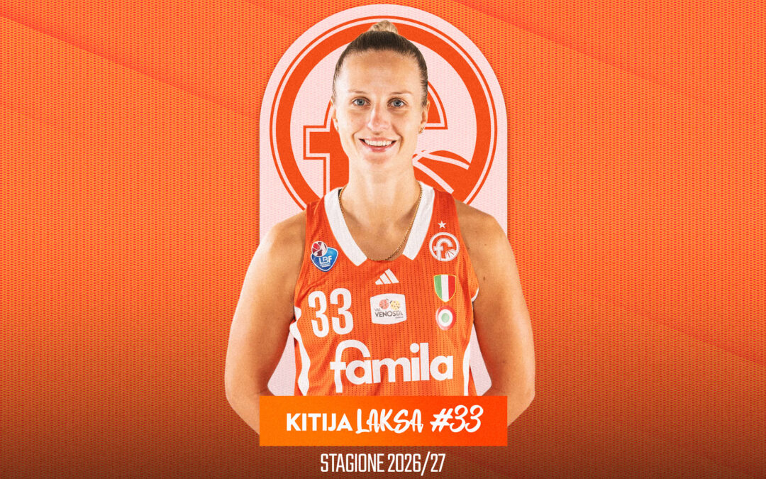 Kitija Laksa rimane in orange altre 2 stagioni