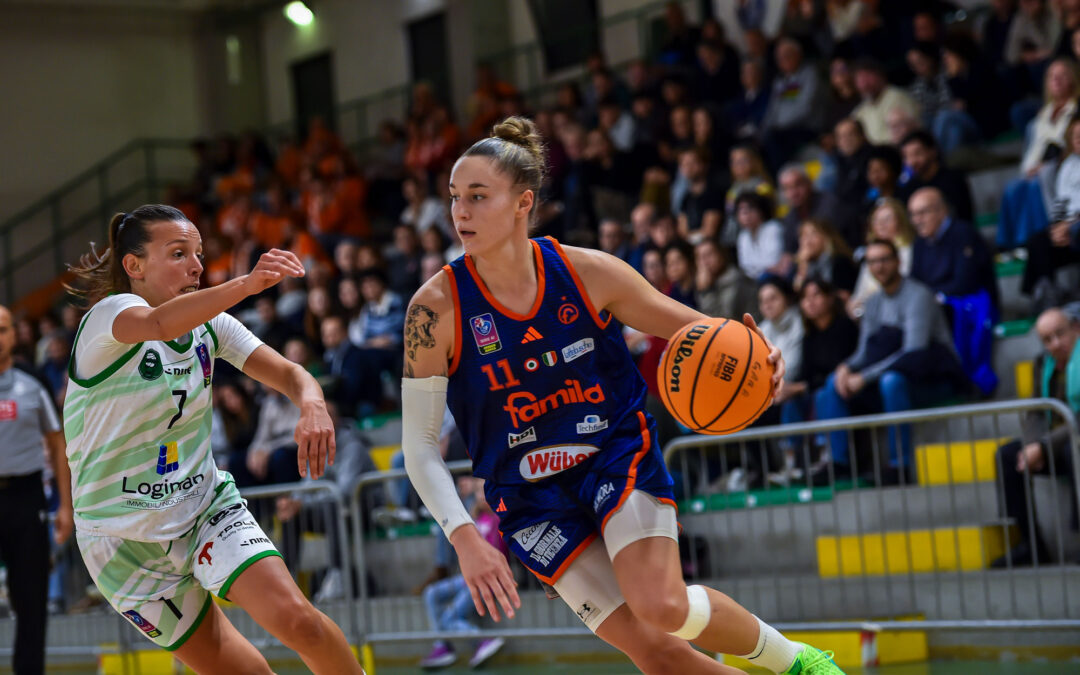 Dallo 0-15 all’82-73: il Famila passa al PalaVerde
